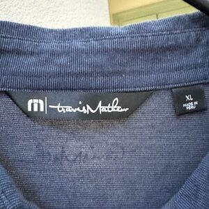 Travis Mathew Golf Shirt, XL